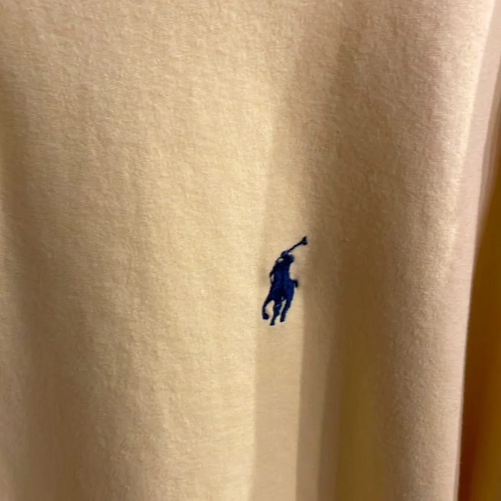 POLO BY RALPH LAUREN custom fit ultra soft 100% cotton MENS polo Yellow size XXL